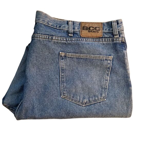 BCC Blues Men’s Blue Denim Jeans Size 48X30 (35BCCAS) - Picture 3 of 4